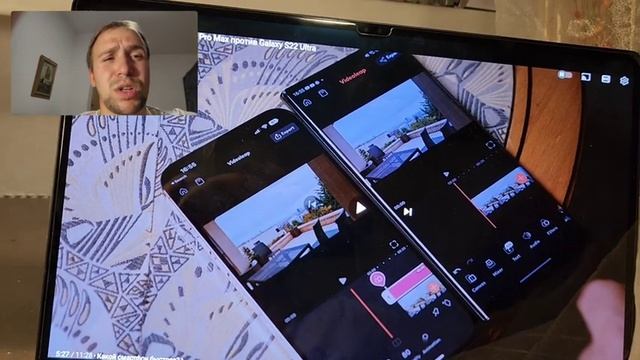 Samsung galaxy s22 ultra vs iPhone 14 pro max мнение от брехуна vs DM смотреть онлайн