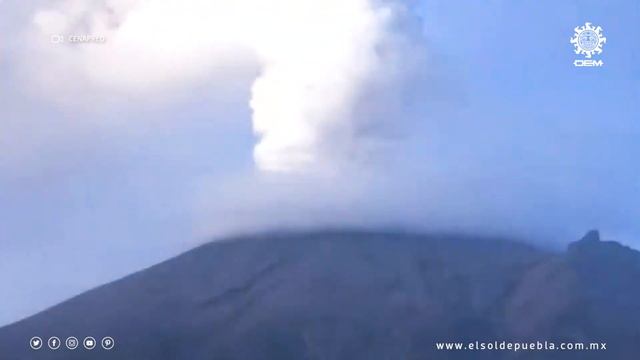 ¿Qué ha pasado con la actividad del Popocatépetl? смотреть онлайн