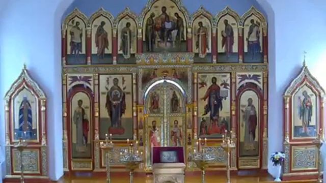 Вечернее Богослужение в храме Святого Праведного Симеона Богоприимца г. Тюмень смотреть онлайн