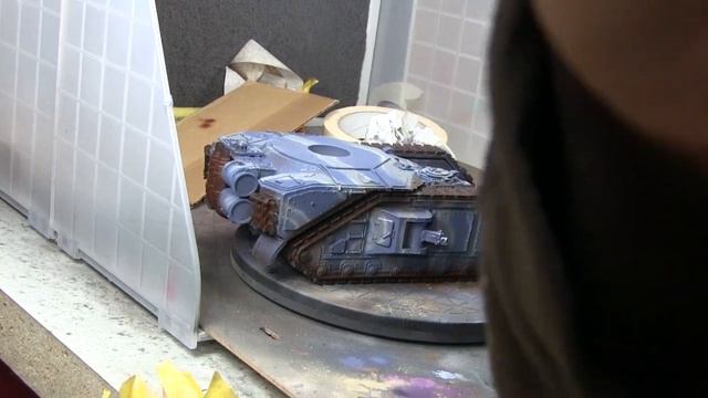 Forgeworld Macharius Vanquisher (Painting and Weathering)