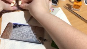 Осенний дизайн ногтей. Простой осенний дизайн. Дизайн на осень. 18.09.21