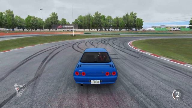 Lernig drifting in Assetto Corsa (vol 2) - Nissan Skyline R32 смотреть онлайн