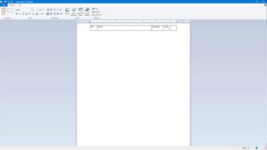 WordPad - Tutorial 32 - Creating Table in Wordpad