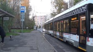 "Посадки Нет" Учебный Трамвай 71-931 Витязь-М