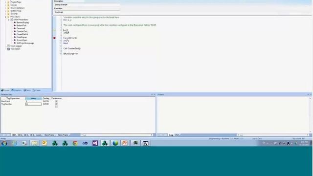 VBScript Debugging in InduSoft Web Studio смотреть онлайн
