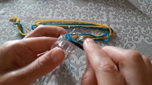 Как связать объемный шнурок на Куколке