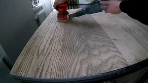 Реставрация столешницы стола BJURSTA из IKEA