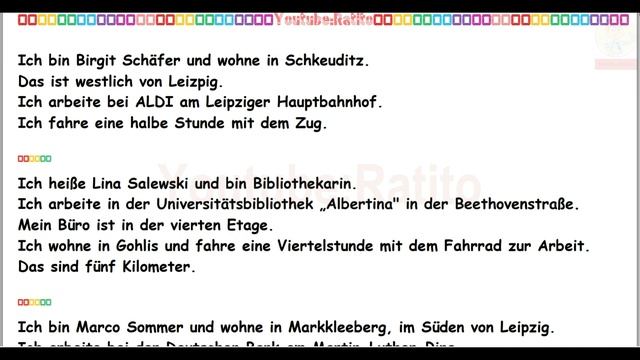 A1 - Deutsch Lernen Im Schlaf & Hören, Lesen Und Verstehen:????????????????????????????????????????