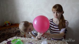 Как надуть шарики в домашних при помощи соды и уксуса ЭКСПЕРИМЕНТ
