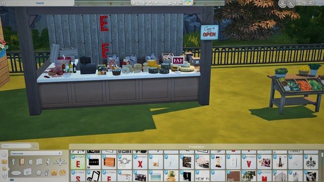 СТРОИТЕЛЬСТВО SIMS 4 | РЫНОК В СИМС 4 смотреть онлайн