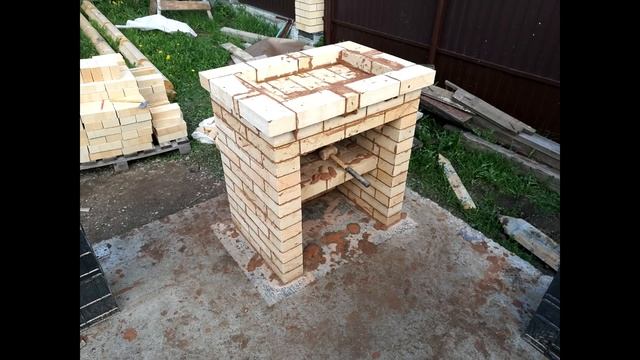 Как сложить мангал из кирпича своими руками Порядовка смотреть онлайн