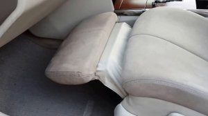 Nissan Teana J31 Демонстрация работы оттоманки или подножки