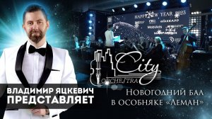 Новогодний бал с оркестром "Moscow City" п/у Владимира Яцкевича / Выступление в особняке Леман