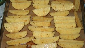 Картошка по-деревенски с мясом