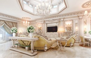 Интерьер дорогой квартиры – 500 м²