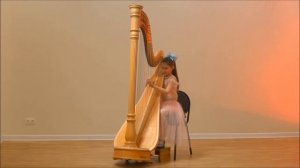 Арфа. "Колыбельная" Хассельман. Ярослава 8 лет.