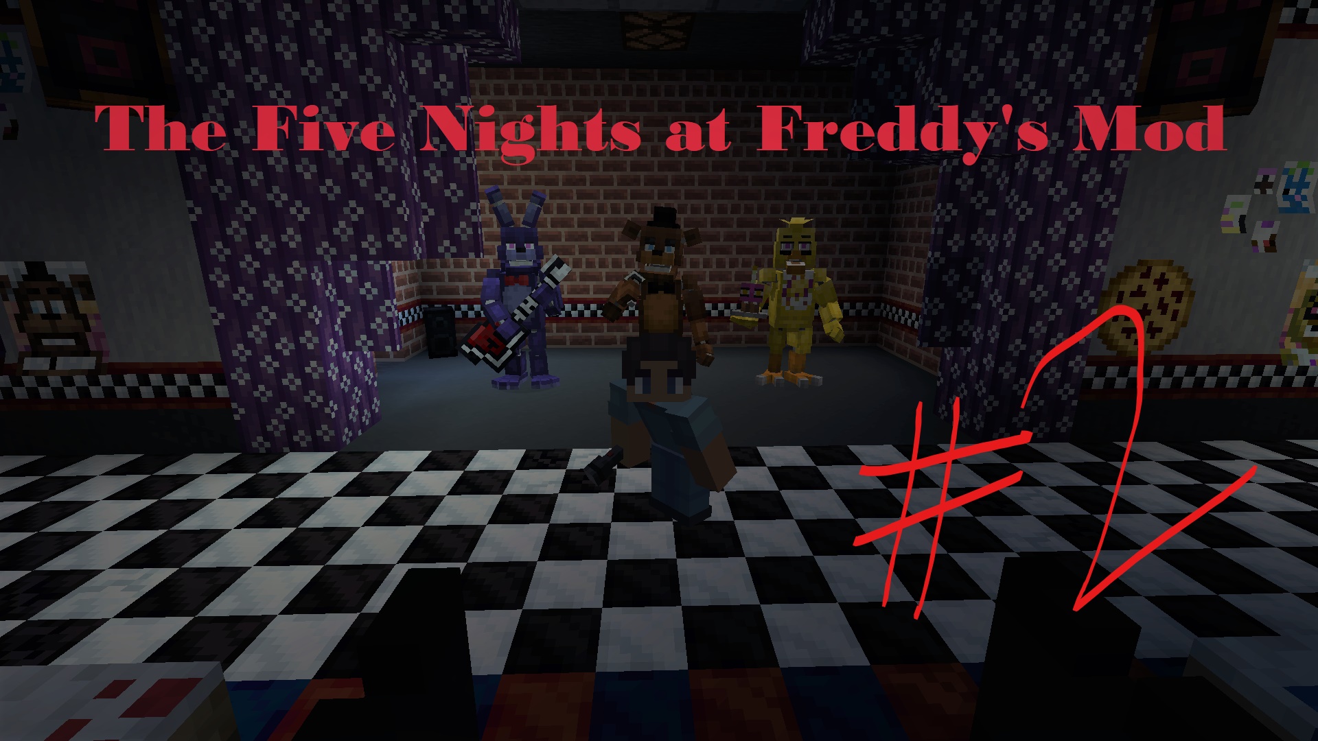 обзор нового мода _ The Five Nights at Freddy's Mod _ 1.18.2 1.16.5 _ ЛУЧШИЙ МОД НА ФНАФ!!! #фнафмод