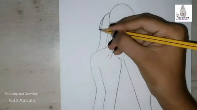 A Girl Taking A selfie - Easy Pencil Sketch | Hidden face drawing | How to draw a girl with cap смотреть онлайн