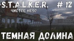 S.T.A.L.K.E.R. Чистое Небо Прохождение #12 Темная долина