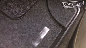 Всесезонные автомобильные коврики в салон Toyota Yaris (Тойота Ярис) 2005-2011 Luxmats.ru