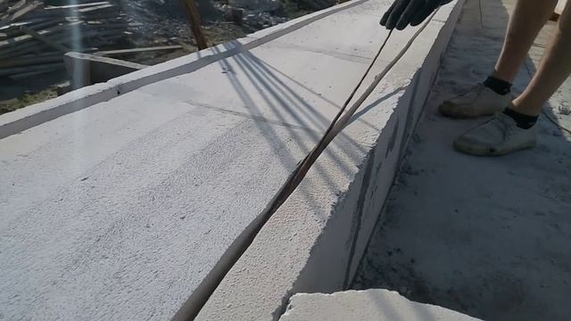 Резка штраб и армирование кладки из ячеистобетонных блоков смотреть онлайн