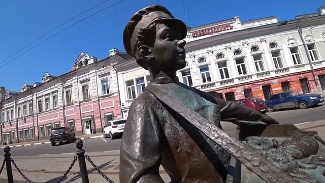 Нижний Новгород  Рождественская улица и набережная. заброшки на Рождественской