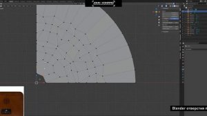 Делаем отверстия в Blender по кругу | топологя