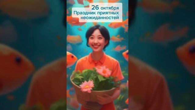Какой сегодня праздник? 26 октября – Праздник приятных неожиданностей