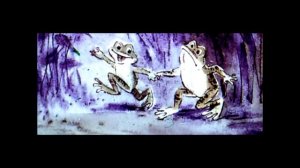 Две лягушки  Японская сказка