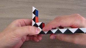 КАК СДЕЛАТЬ КОШКУ ? из змейки Рубика. Фигура №3