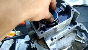 Дороботка двигателя мотоцикла Минск часть 2