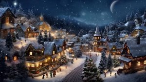Relaxing Christmas Carol Music _ 8 Hours _ Quiet and Comfortable Instrumental Music _ Cozy and Calm