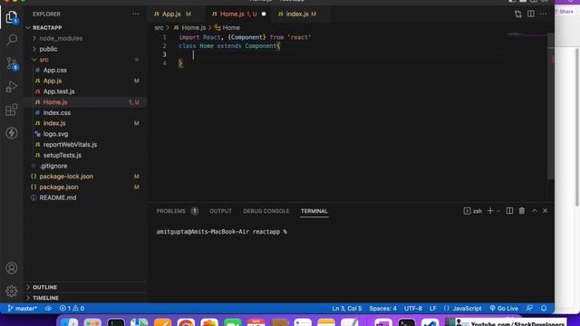 #6 React JS Tutorial for Beginners | Components in React | Class and Functional Component