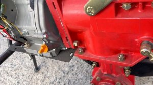 Мотоблок бензиновый Brait 135D 15л.с. воздушного охлаждения