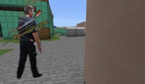 Первоя серия снайперов на новой карте в Майнкрафт