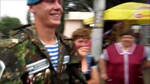 ВСТРЕЧА ДЕСАНТНИКА С АРМИИ!!!
