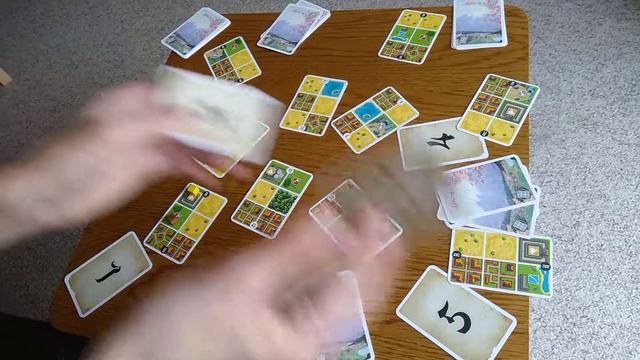 Honshu board game - how to play and review * Amass Games * HD card Japanese tableau city