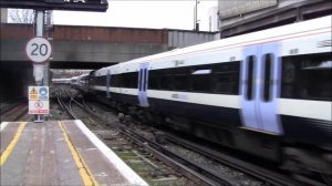 (HD) Rush Hour at London Blackfriars & London Victoria 23/12/2014