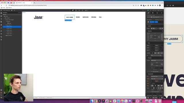 Webflow Navbar Styling Tutorial