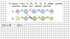Страница 91 Задание 14 – Математика 2 класс (Моро) Часть 1