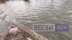 В Ростовской области затопило село Кагальник.