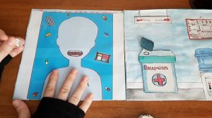 БОЛЬНИЦА ИЗ БУМАГИ Играем В ДОКТОРА!! ДОМ ДЛЯ КУКОЛ ИЗ БУМАГИ