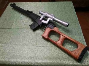 Как я делал макет ВСС Винторез. Обзор