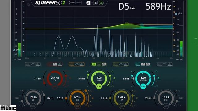 02. Отслеживание высоты с Sound Radix Surfer EQ 2