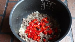 Ленивый фаршированный перец