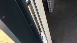 Входная металлопластиковая дверь VEKA вместо не "до двери" от застройщика продолжение №1.