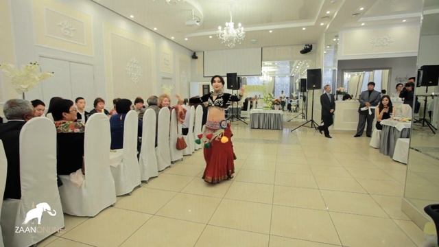 Калмыцкая свадьба. Танцевальный подарок от подруги мамы. Восточный танец на канале ZaanOnline