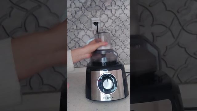 Bosch Mutfak Robotu ÖğütücüsüŞekerden Pudra Şekeri Yapımı