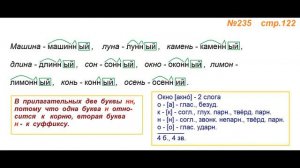 Руский язык учебник. 3 класс. Часть 1. Канакина Упражнение 235