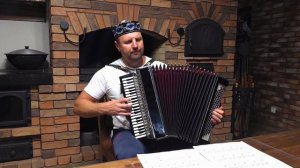 Аварская лезгинка на кавказской гармошке